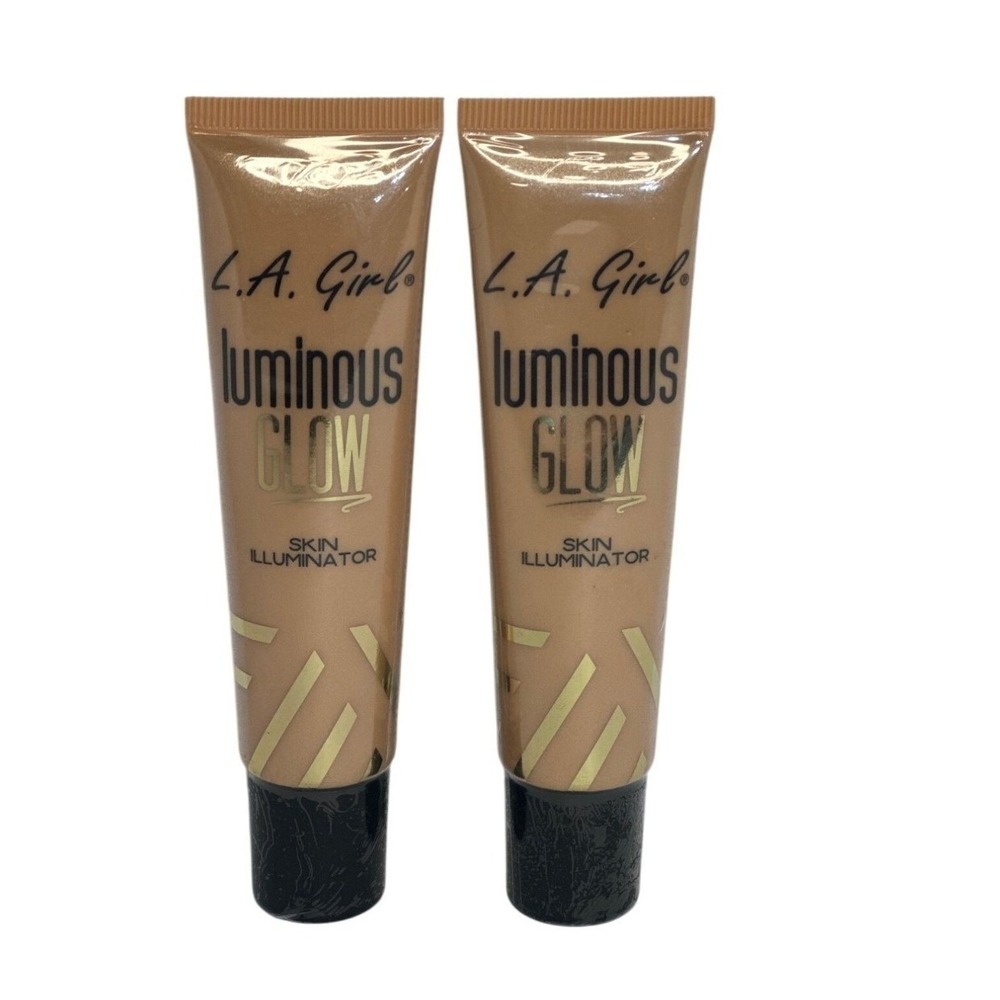NEW L.A. Girl Luminous Glow Skin Illuminator Afterglow, 1 fl oz (30ml), Set of 2